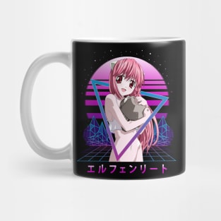 Visions Of Nyu Evolving Characters In Elfen Lied Manga Mug